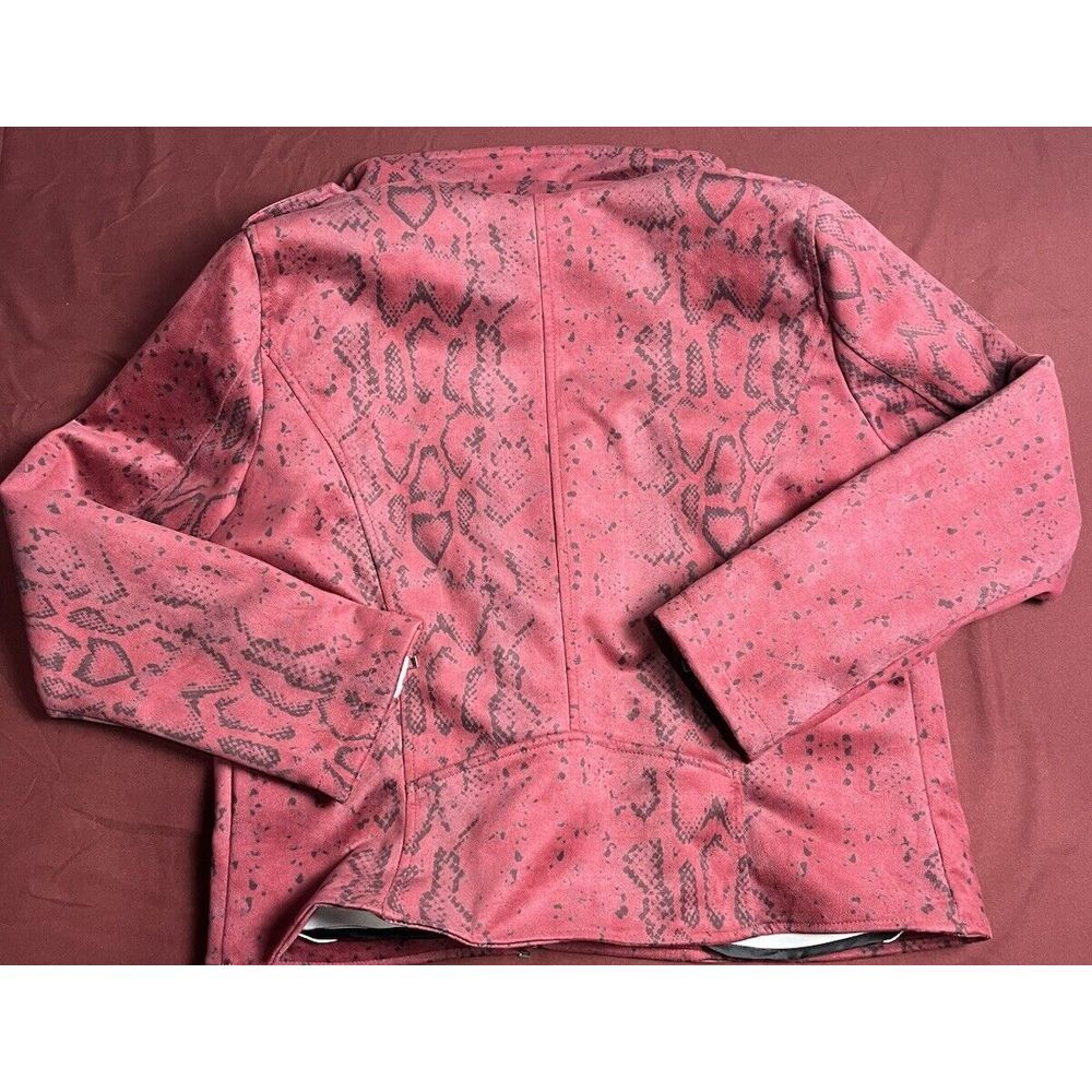 colleen lopez Women's jacket ruby red (M) - Picture 5 of 7